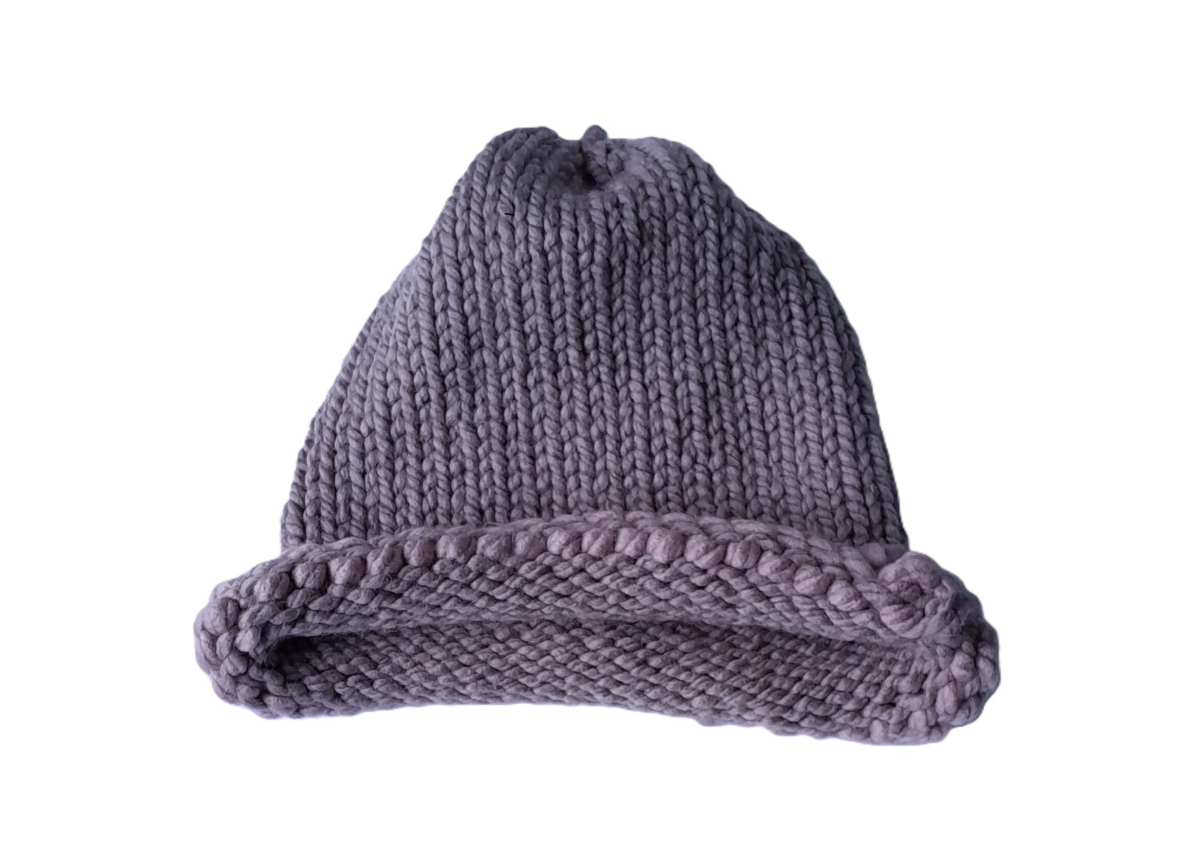 Mega Chuncky Muted Lavender XL Beanie
