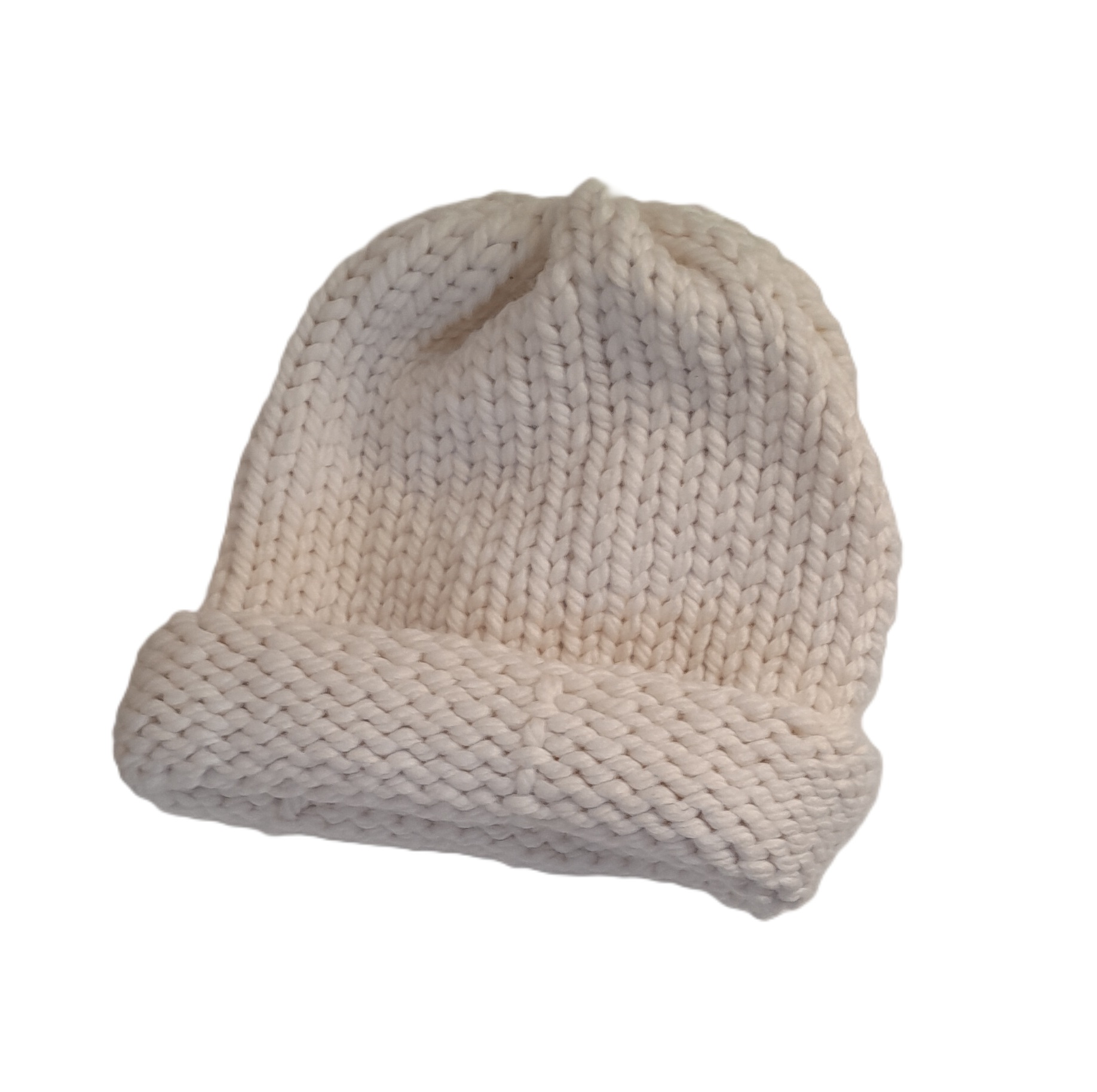 Mega Chuncky White XL Beanie